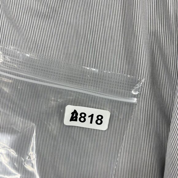 Calvin Klein Shirt Mens 16.5 34/35 Gray Slim Fit Performance Non-Iron Dress - Picture 15 of 15